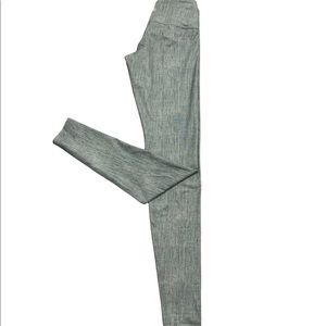 Lululemon Women’s Patterned Green Leggings Full Length